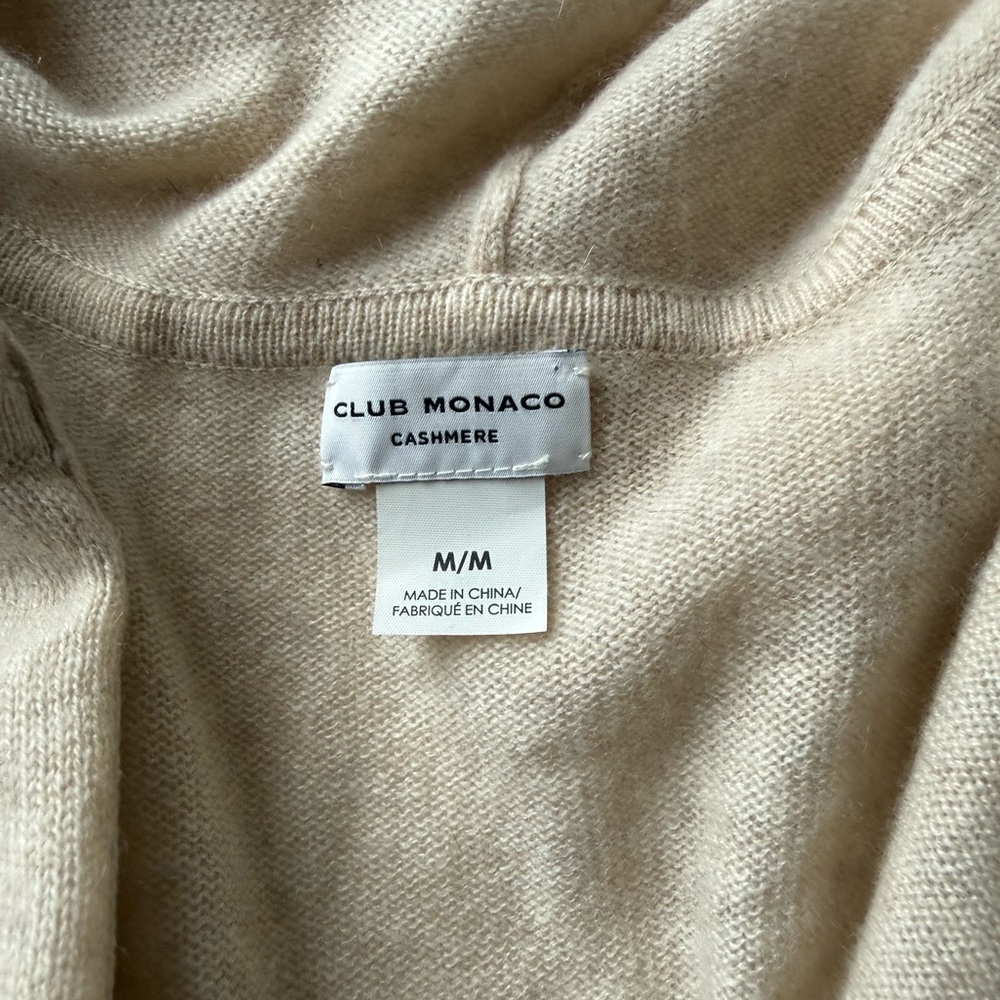 Club Monaco Cream Women's Cardigan - Picture 7 of 8